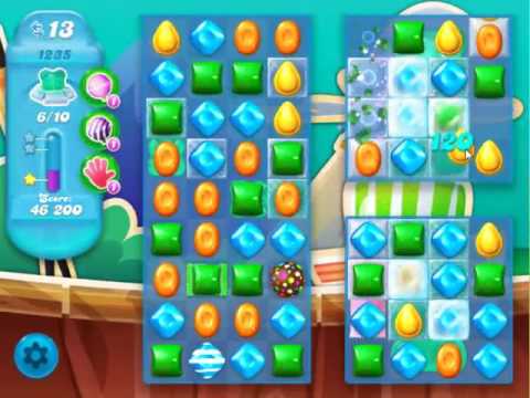 Candy Crush Soda Saga Level 1235 - NO BOOSTERS