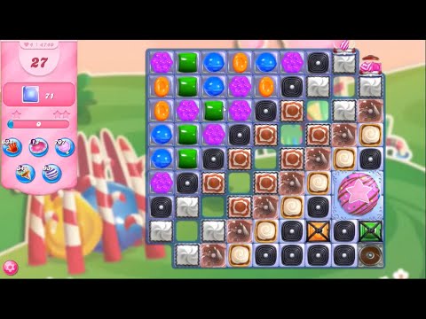 Candy Crush Saga Level 4740 NO BOOSTERS