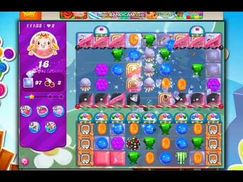 Candy Crush Saga Level 11132 - 21 Moves   NO BOOSTERS