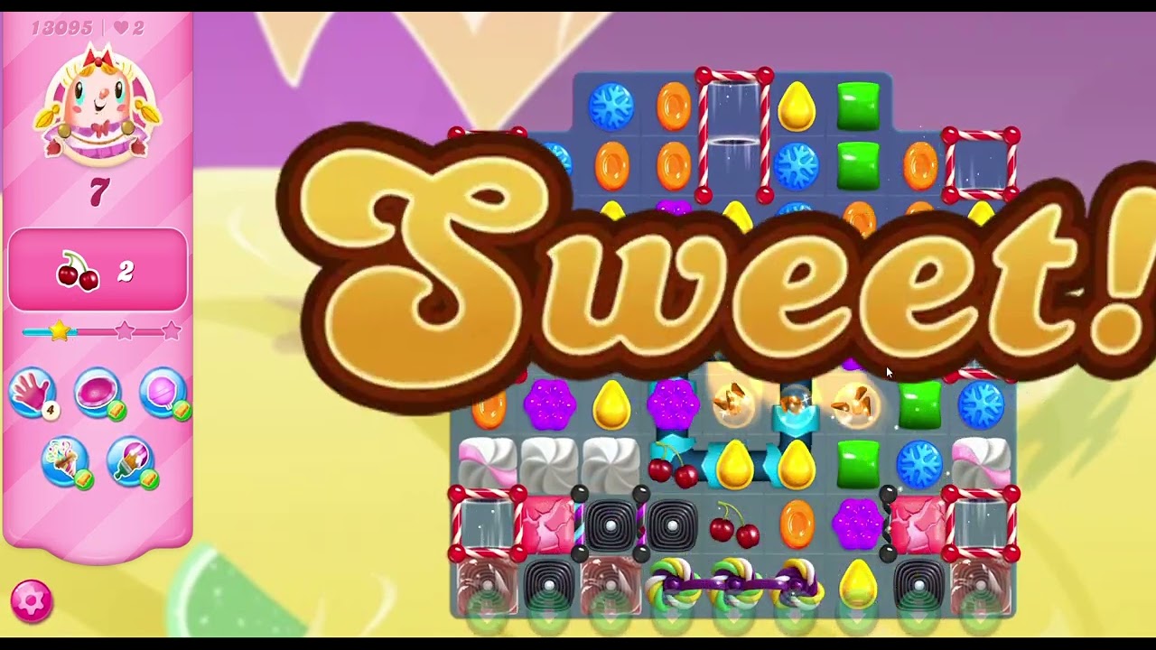 Candy Crush Saga Level 13095 - NO BOOSTERS