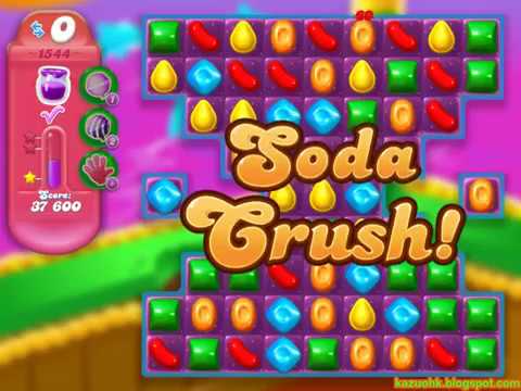 Candy Crush Soda Saga Level 1544 (No boosters)