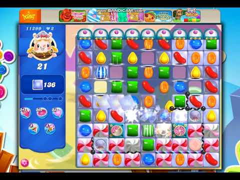 Candy Crush Saga Level 11299 - 28 Moves New Version  NO BOOSTERS