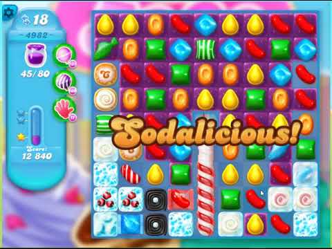 Candy Crush Soda Saga Level 4982 **