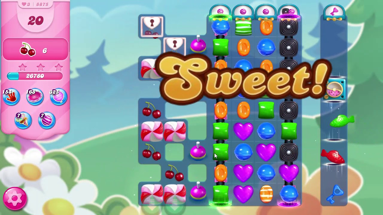 Candy Crush Saga Level 8875 NO BOOSTERS
