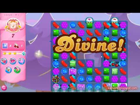 Candy Crush Saga Level 12832 (2nd version, 3 stars, No boosters)