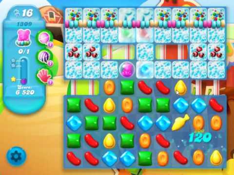 Candy Crush Soda Saga Level 1309 - NO BOOSTERS