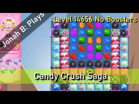 Candy Crush Saga Level 14656 No Boosters