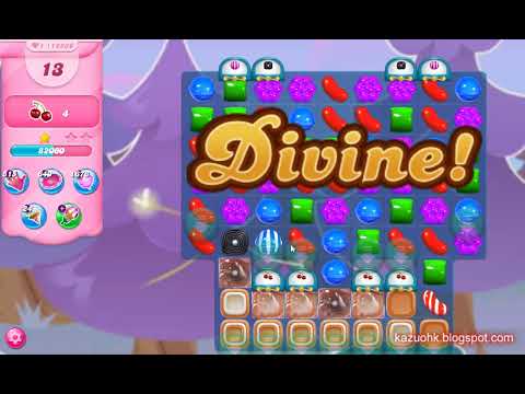 Candy Crush Saga Level 12536 (3 stars, No boosters)