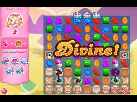 Candy Crush Saga Level 14587 (3 stars)