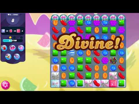 Candy Crush Saga LEVEL 7543 NO BOOSTERS (third version)