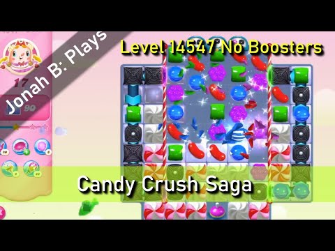 Candy Crush Saga Level 14547 No Boosters