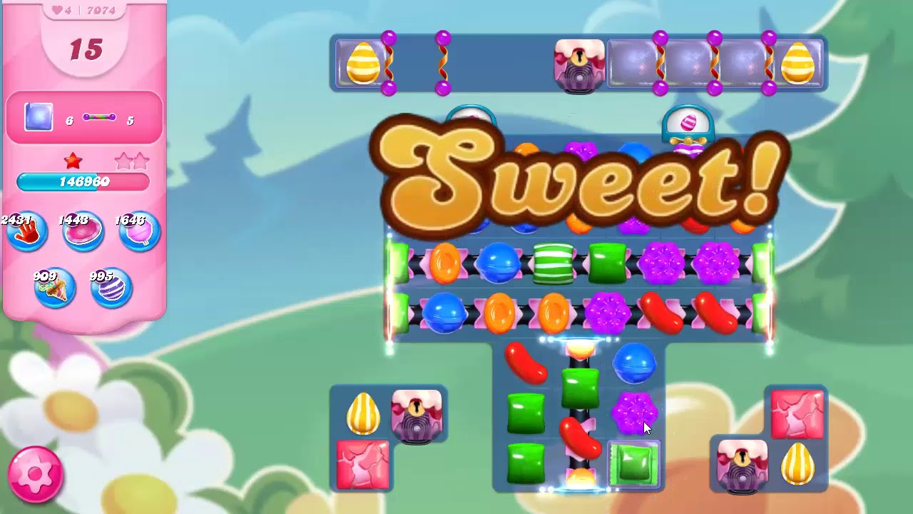 Candy Crush Saga LEVEL 7074 NO BOOSTERS