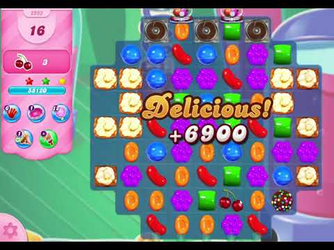 Candy Crush Saga Level 2993 NO BOOSTERS