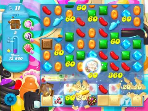 Candy Crush Soda Saga Level 951 - NO BOOSTERS