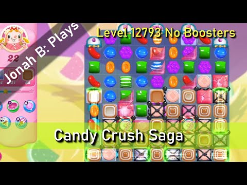 Candy Crush Saga Level 12793 No Boosters