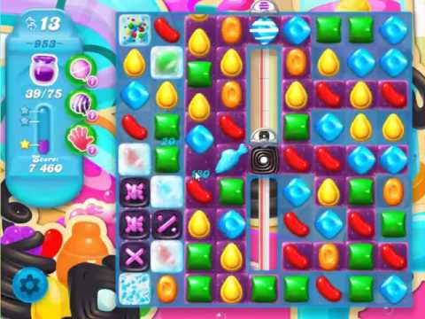 Candy Crush Soda Saga Level 953 - NO BOOSTERS