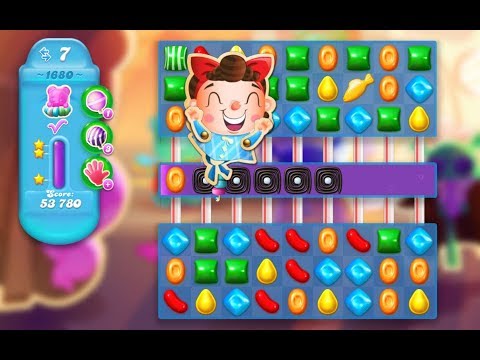 Candy Crush Soda Saga Level 1680 (3 stars, No boosters)