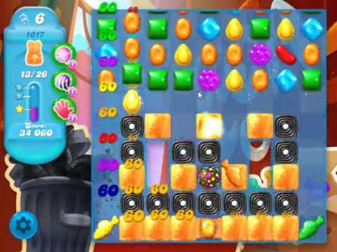 Candy Crush Soda Saga Level 1617 - NO BOOSTERS