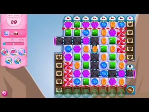 Candy Crush Saga LEVEL 5803 NO BOOSTERS (selective redesign)