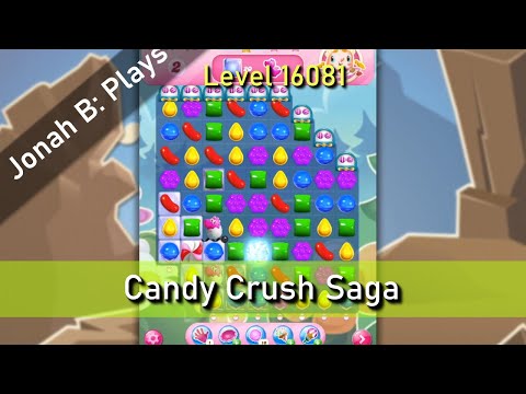 Candy Crush Saga Level 16081