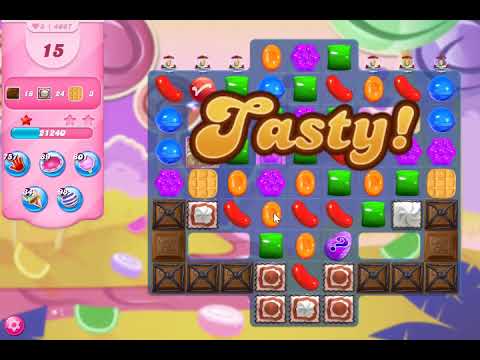 Candy Crush Saga Level 4087 NO BOOSTERS