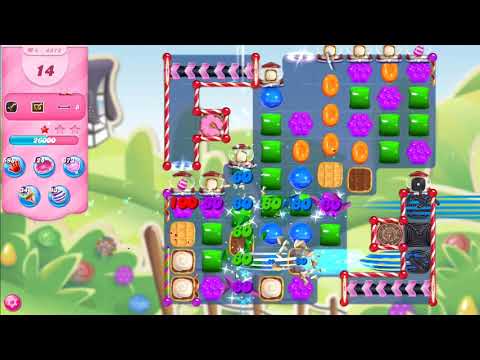 Candy Crush Saga Level 4878 NO BOOSTERS