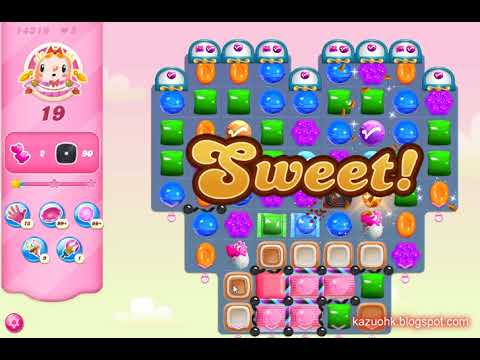 Candy Crush Saga Level 14319 (3 stars, Impossible without boosters)