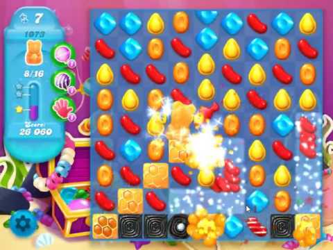 Candy Crush Soda Saga Level 1073 - NO BOOSTERS