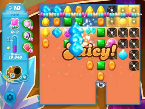 Candy Crush Soda Saga Level 1412 - NO BOOSTERS