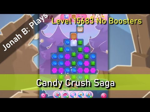 Candy Crush Saga Level 15683 No Boosters