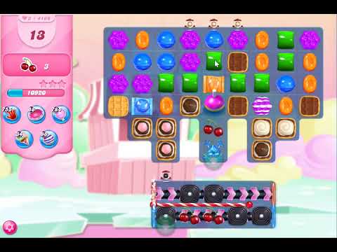 Candy Crush Saga Level 4166 NO BOOSTERS