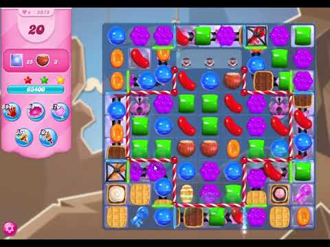 Candy Crush Saga Level 3872 NO BOOSTERS