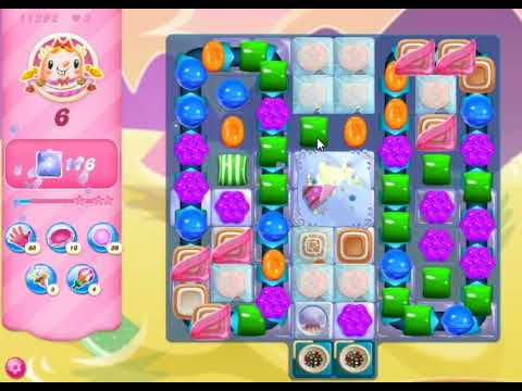 Candy Crush Saga Level 11292 - 1 Stars, 22 Moves Completed, No Boosters