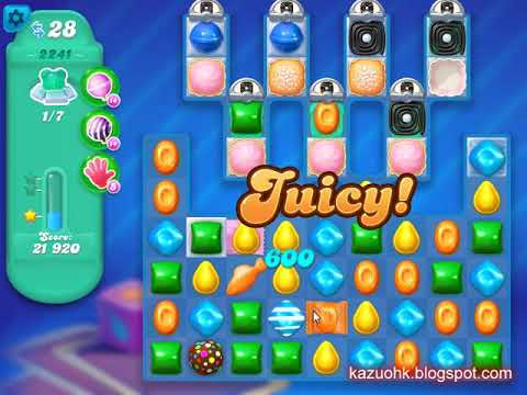 Candy Crush Soda Saga Level 2241 (3 stars, NO boosters)