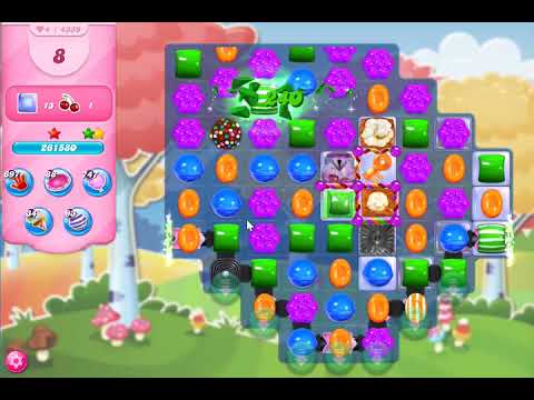 Candy Crush Saga Level 4339 NO BOOSTERS