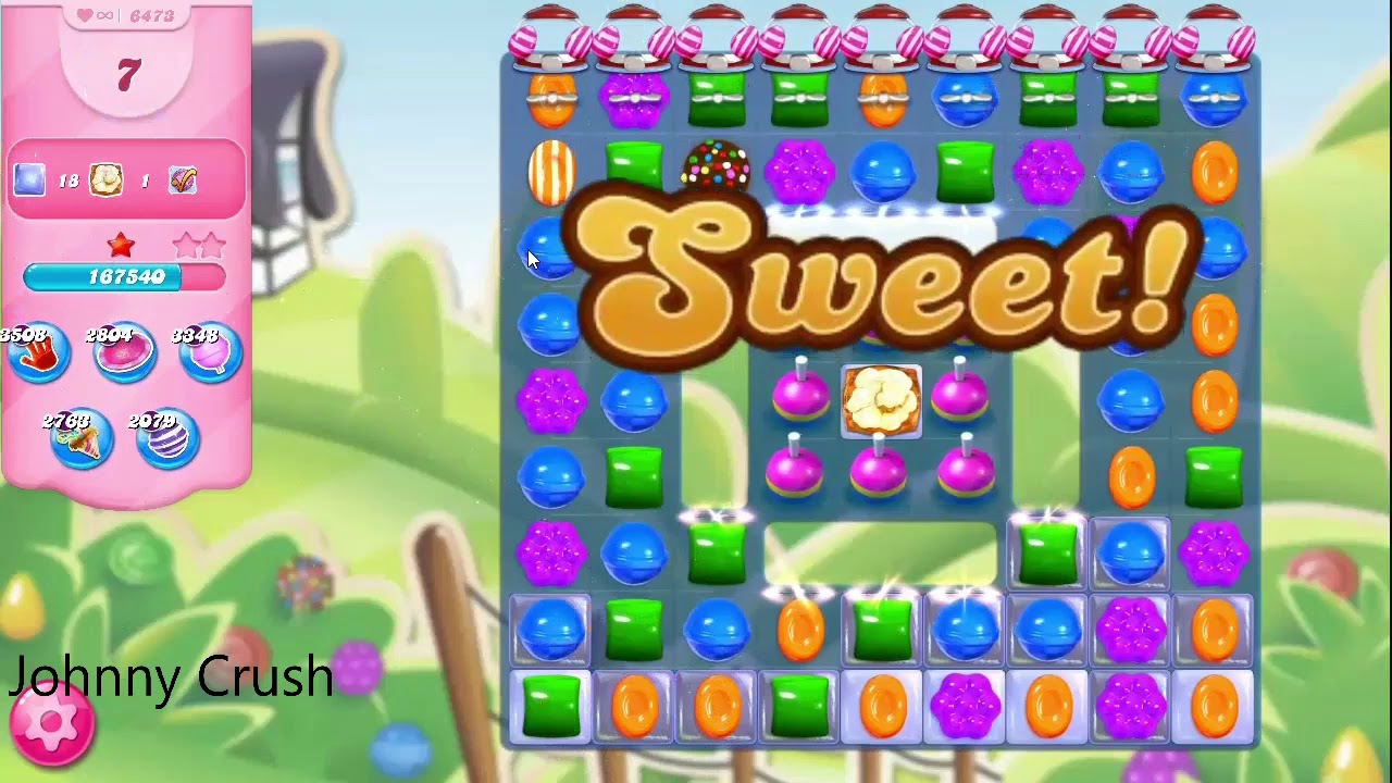 Candy Crush Saga LEVEL 6473 NO BOOSTERS