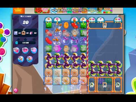 Candy Crush Saga Level 11055 - 22 Moves NO BOOSTERS