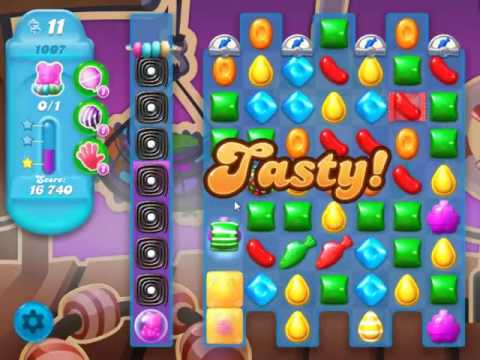 Candy Crush Soda Saga Level 1007 - NO BOOSTERS