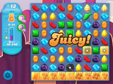 Candy Crush Soda Saga Level 414