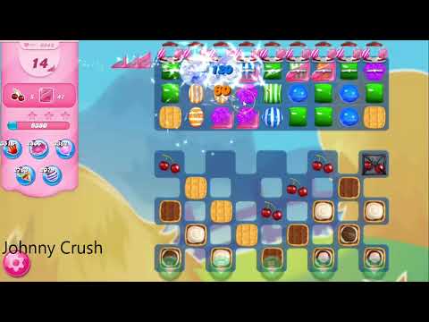 Candy Crush Saga LEVEL 6542 NO BOOSTERS (second version) (hardest level of the episode)