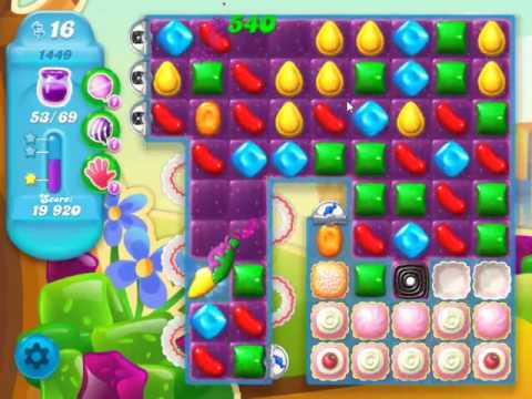 Candy Crush Soda Saga Level 1449 - NO BOOSTERS