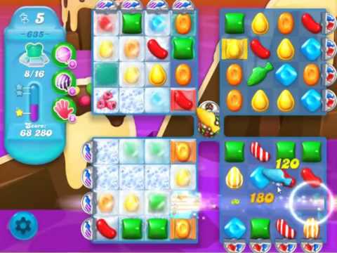 Candy Crush Soda Saga Level 635 - NO BOOSTERS