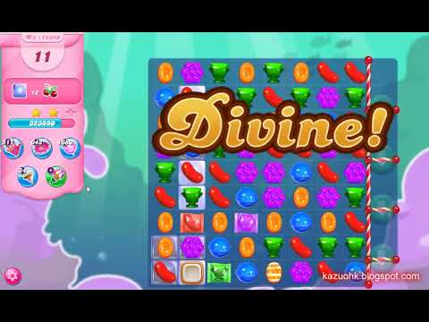 Candy Crush Saga Level 12598 (3 stars, No boosters)