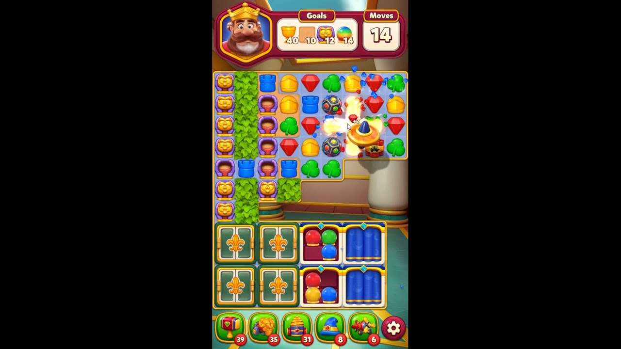 Royal Kingdom Level 1037 - NO BOOSTERS GAMEPLAY 🏰 | SKILLGAMING ✅