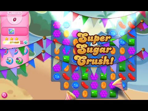 Candy Crush Saga Level 12579 (3 stars, No boosters)