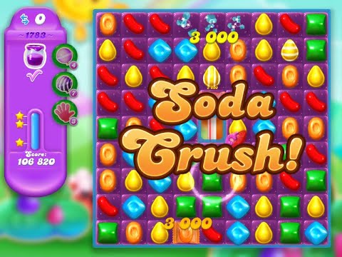 Candy Crush Soda Saga Level 1783 (3 stars, No boosters)