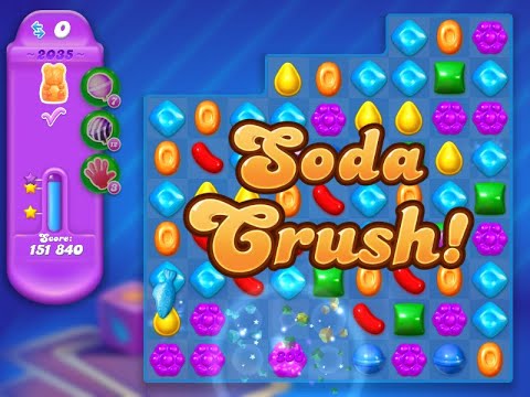 Candy Crush Soda Saga Level 2035 (NO boosters)