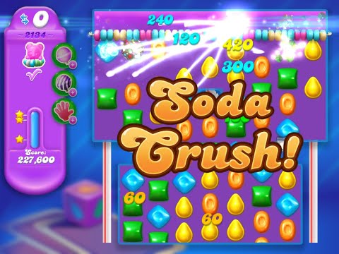 Candy Crush Soda Saga Level 2134 (3 stars, Daily booster used)