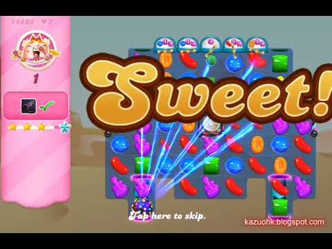 Candy Crush Saga Level 14223 (3 stars, NO boosters)