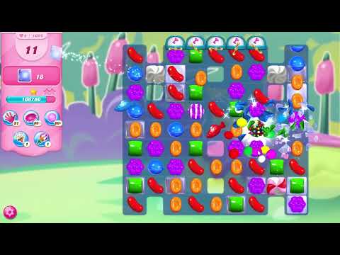 Candy Crush Saga Level 1058 NO BOOSTERS